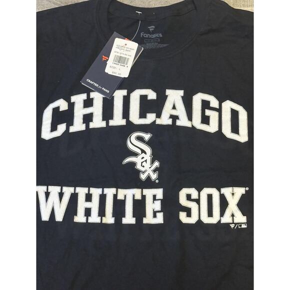 Chicago White Sox Shirt Mens Large Black MLB Baseball Graphic Tee Fanatics New - Picture 3 of 8